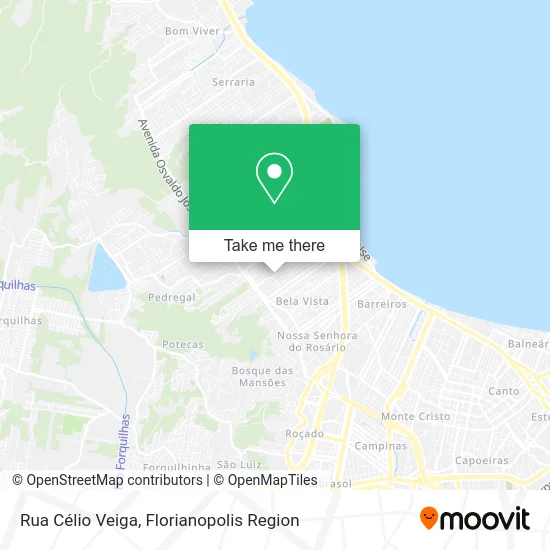 Rua Célio Veiga map