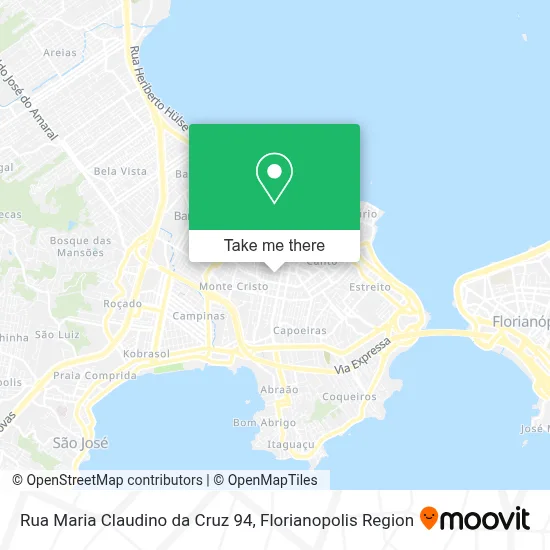 Rua Maria Claudino da Cruz 94 map