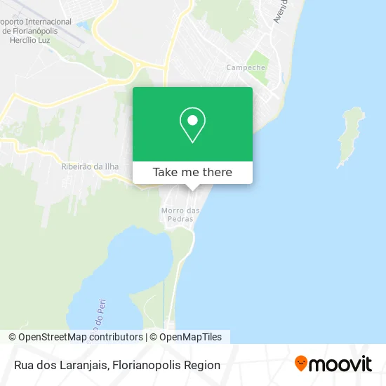 Rua dos Laranjais map