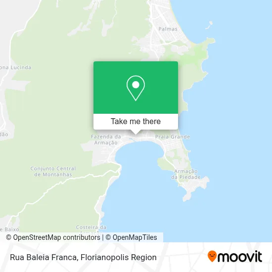 Rua Baleia Franca map