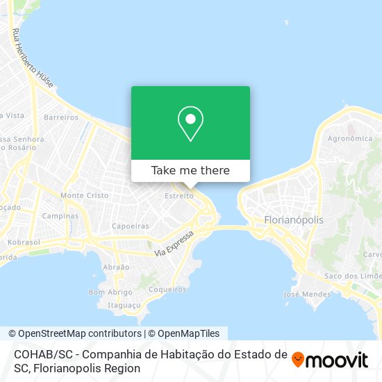 COHAB / SC - Companhia de Habitação do Estado de SC map