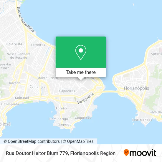 Rua Doutor Heitor Blum 779 map