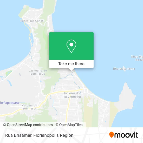 Rua Brisamar map