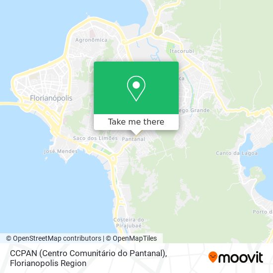 CCPAN (Centro Comunitário do Pantanal) map