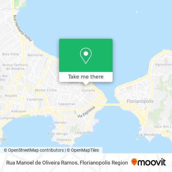 Rua Manoel de Oliveira Ramos map