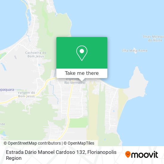 Estrada Dário Manoel Cardoso 132 map