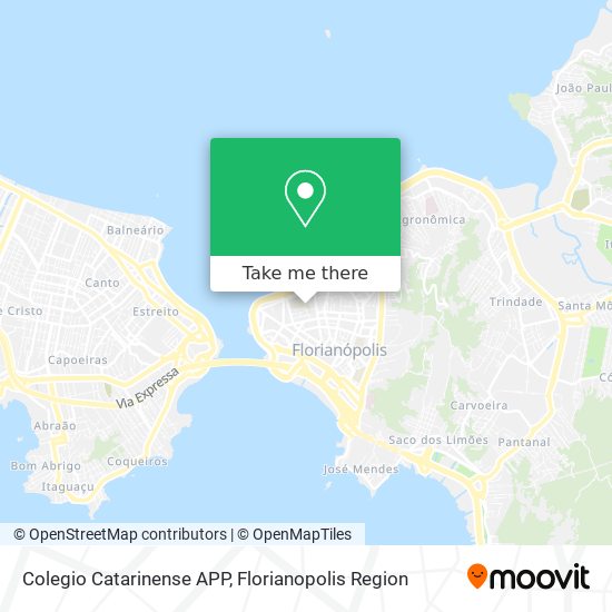 Colegio Catarinense APP map