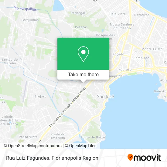 Rua Luiz Fagundes map