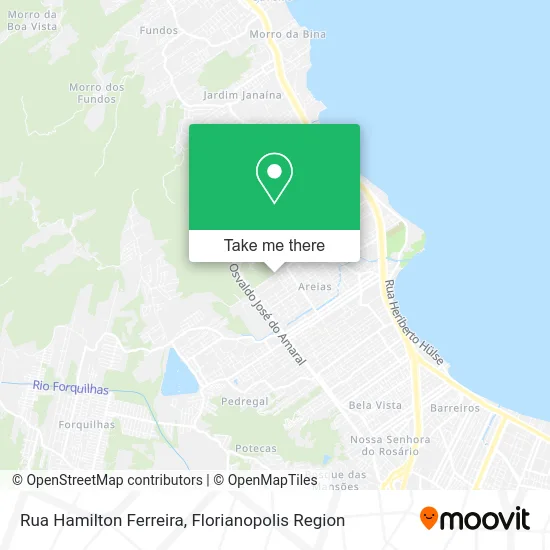 Rua Hamilton Ferreira map