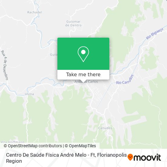 Centro De Saúde Física André Melo - Ft map