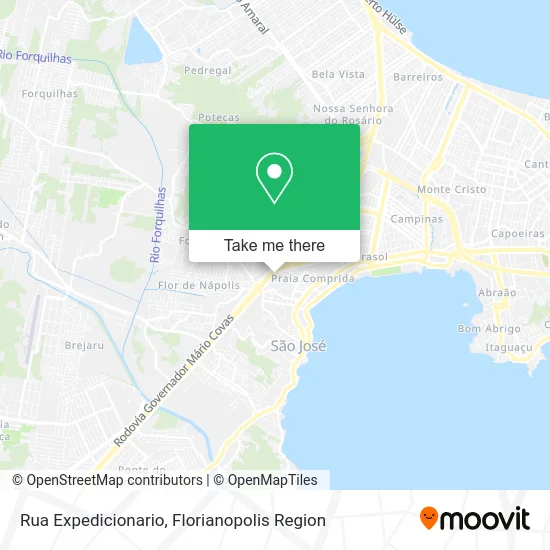 Rua Expedicionario map