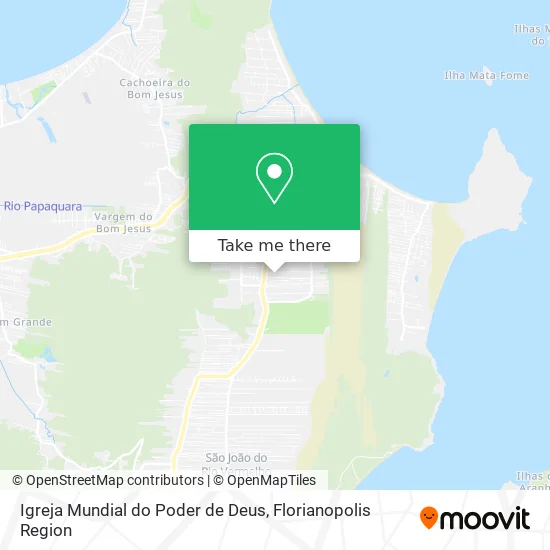 Igreja Mundial do Poder de Deus map