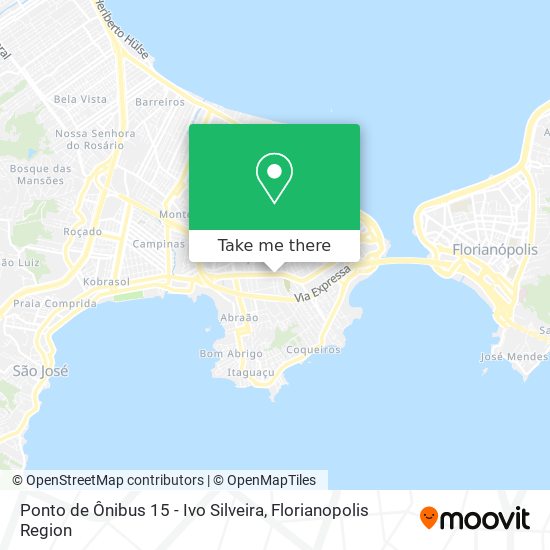 Ponto de Ônibus 15 - Ivo Silveira map