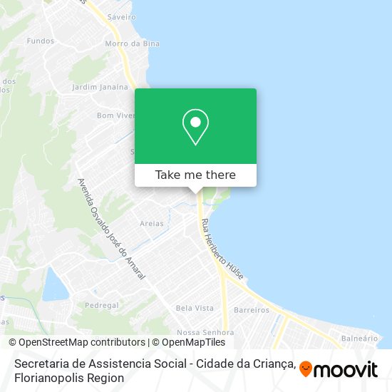 Secretaria de Assistencia Social - Cidade da Criança map