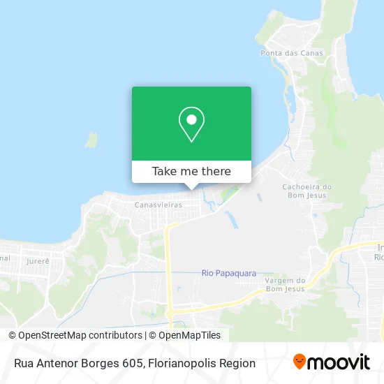 Rua Antenor Borges 605 map