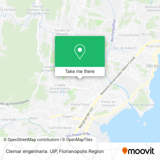 Clemar engenharia. UIP map