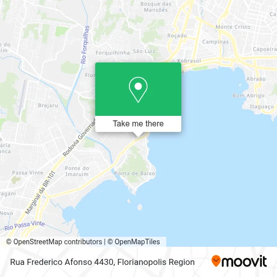 Rua Frederico Afonso 4430 map