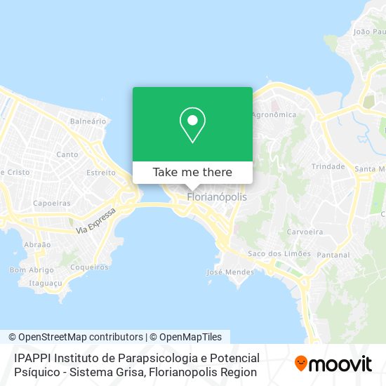 Mapa IPAPPI Instituto de Parapsicologia e Potencial Psíquico - Sistema Grisa