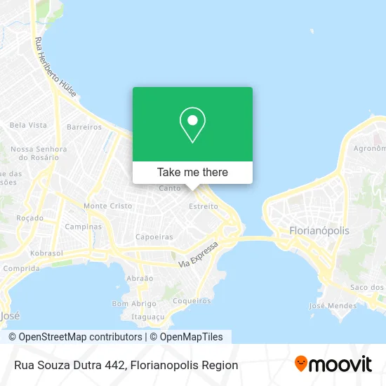 Rua Souza Dutra 442 map