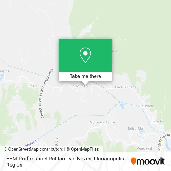 EBM.Prof.manoel Roldão  Das Neves map