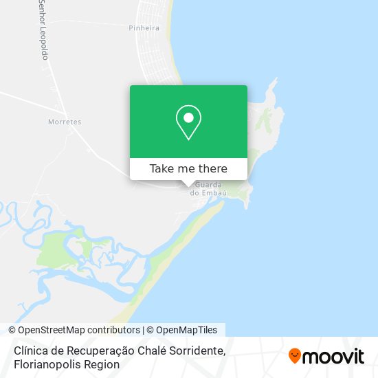 Clínica de Recuperação Chalé Sorridente map