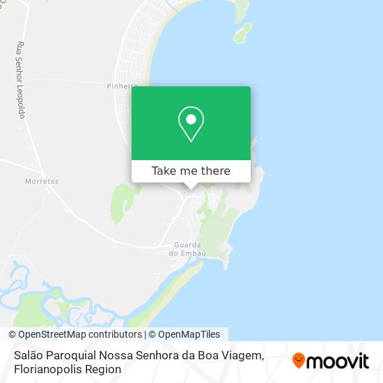 Mapa Salão Paroquial Nossa Senhora da Boa Viagem