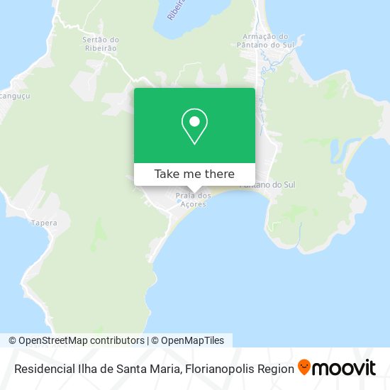 Residencial Ilha de Santa Maria map