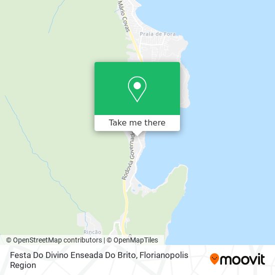 Festa Do Divino Enseada Do Brito map