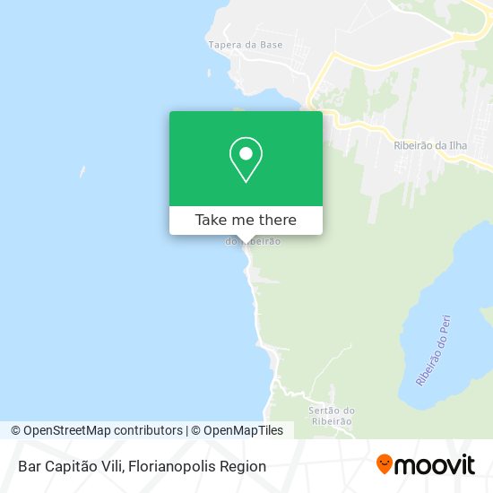 Bar Capitão Vili map
