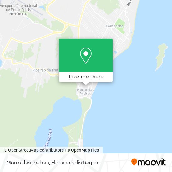 Morro das Pedras map