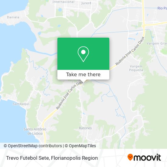 Trevo Futebol Sete map