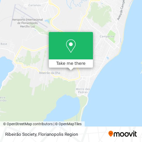 Ribeirão Society map