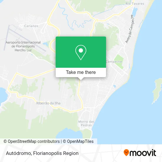 Autódromo map