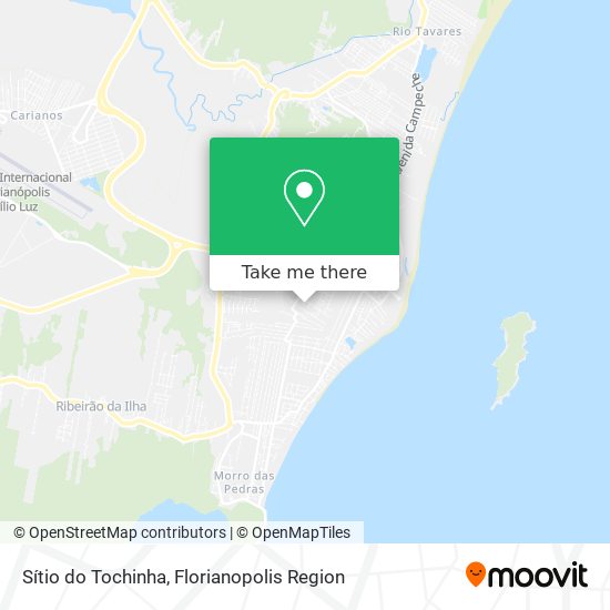 Sítio do Tochinha map