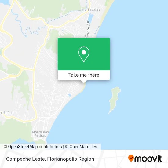 Campeche Leste map