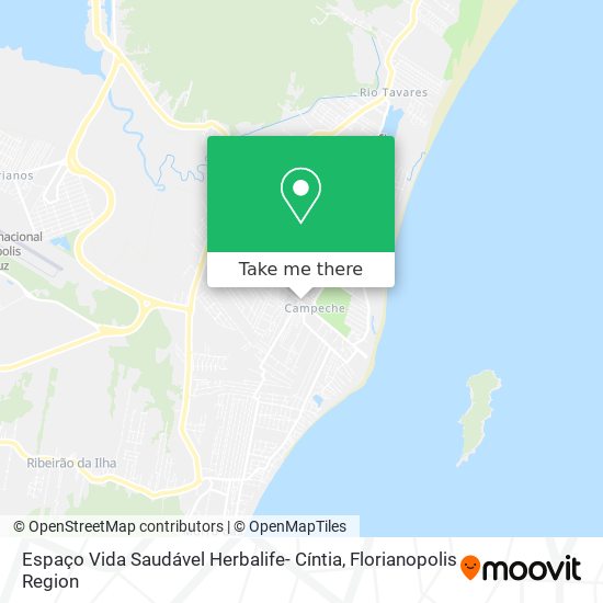 Espaço Vida Saudável Herbalife- Cíntia map