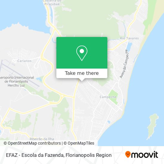 How to get to EFAZ - Escola da Fazenda in Campeche by Bus?