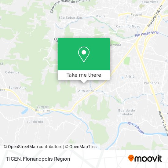 TICEN map