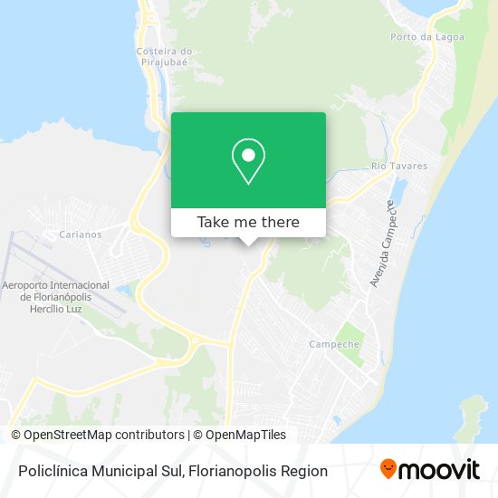 Policlínica Municipal Sul map