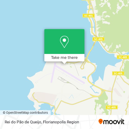 Rei do Pão de Queijo map