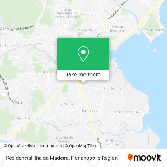 Mapa Residencial Ilha da Madeira