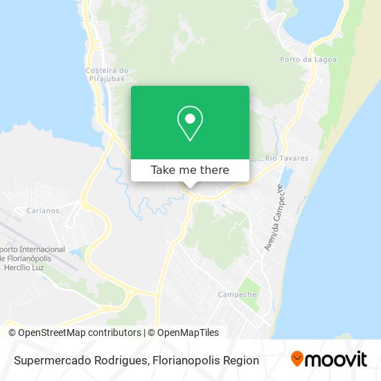 Mapa Supermercado Rodrigues