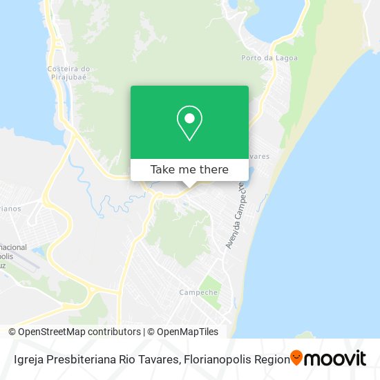 Igreja Presbiteriana Rio Tavares map