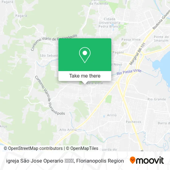 igreja São Jose Operario ⛪️🙏🏼💕 map