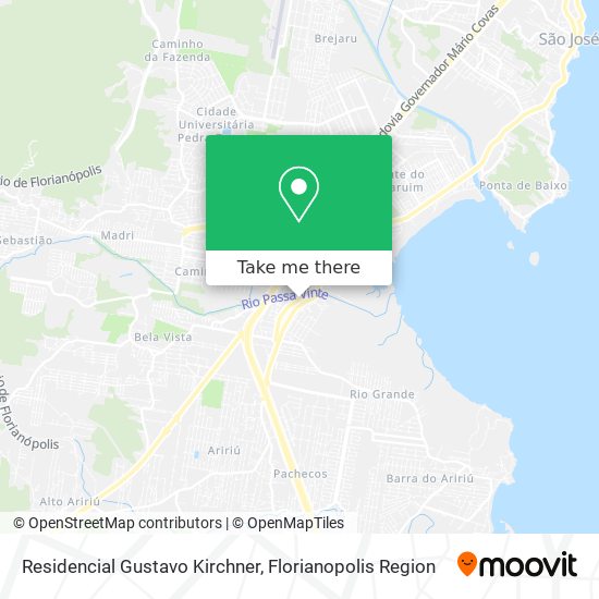 Residencial Gustavo Kirchner map