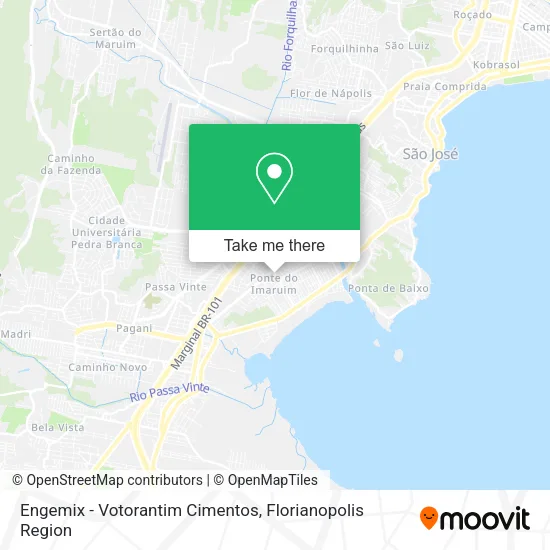 Engemix - Votorantim Cimentos map