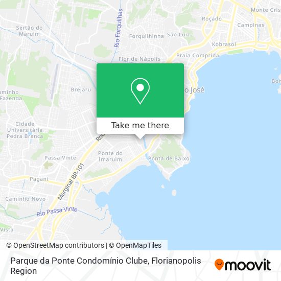 Parque da Ponte Condomínio Clube map