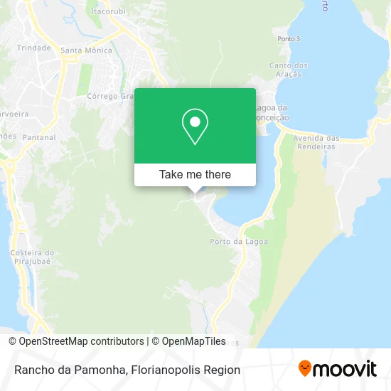 Rancho da Pamonha map