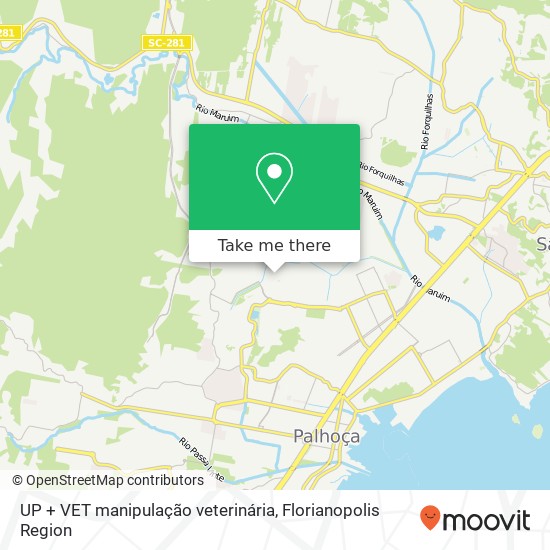 Mapa UP + VET manipulação veterinária