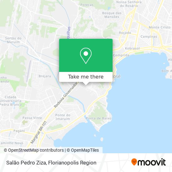 Salão Pedro Ziza map